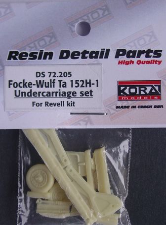Focke Wulf Ta152H-1 Undercarriage set (Revell) DS72205