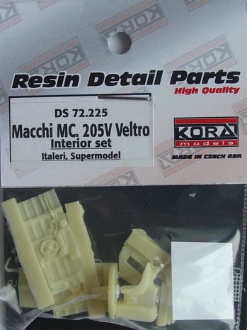 Macchi MC205V Veltro Interior set (Italeri)  DS72225
