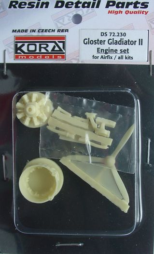 Gloster Gladiator MKII Engine set (Airfix)  DS72230