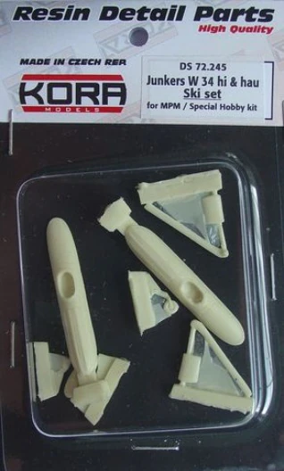 Junkers W34hi and W34hau Schneekufen set DS72245