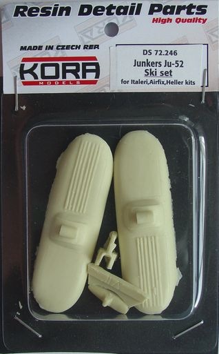 Junkers Ju52/3m Schneekufen set Ski set DS72246