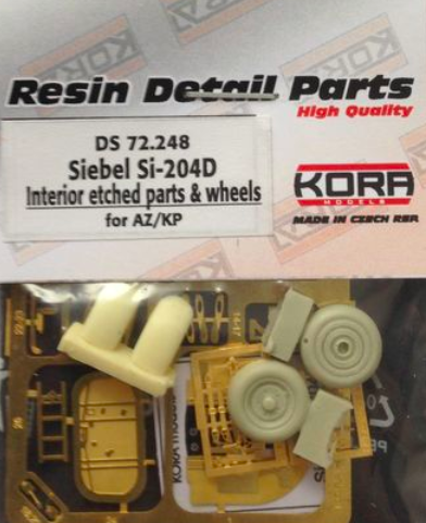 Siebel Si204A/D Interior Detail set and wheels  DS72248