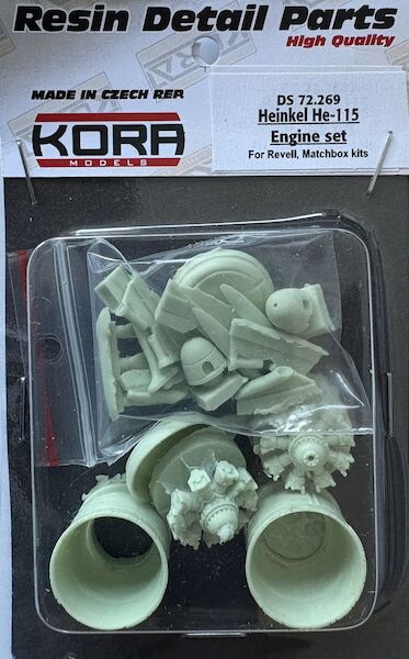 Heinkel He 115 engine set (Revell, Frog, Matchbox)  DS72269