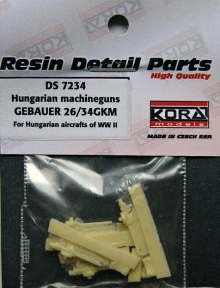 Hungarian hand held Gebauer 26/34GKM machine guns (4x) DS7234