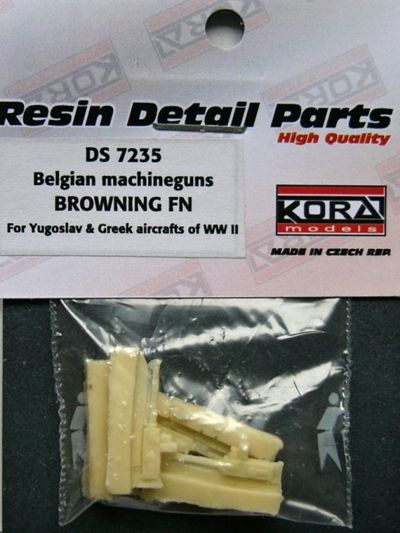 Belgian hand held Browning FN machine guns (4x) DS7235
