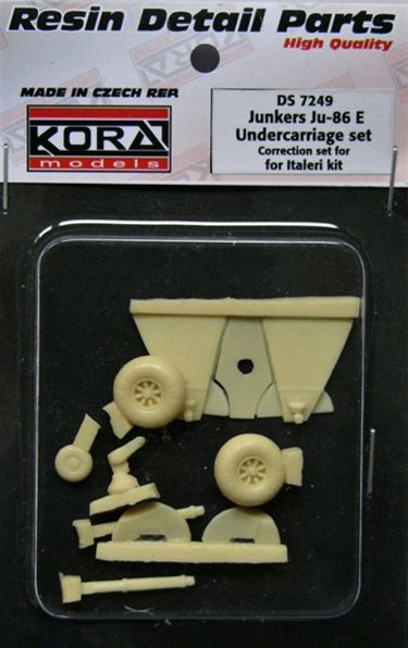 Junkers Ju86E Undercarriage set (Italeri) ds7249