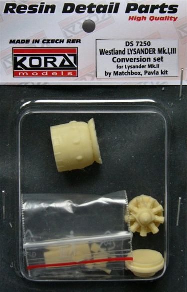 Westland Lysander MKI/III Conversion set (Matchbox, Pavla) ds7250
