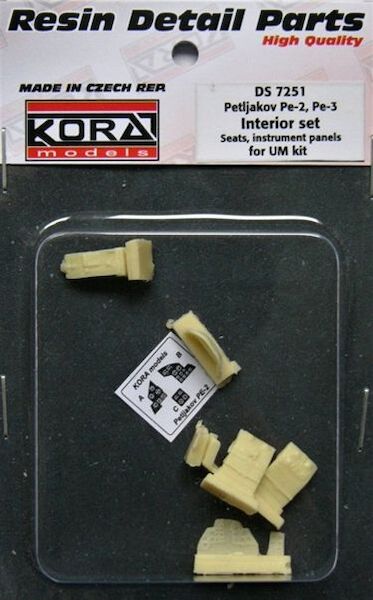 Petlyakov Pe2/3 Interior set (UM) ds7251