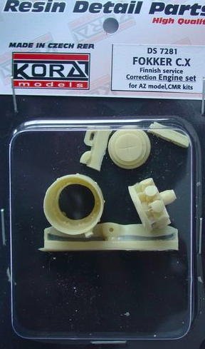 Fokker CX Finnish Service- Corrective Engine set (AZ) DS7281