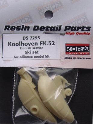 Koolhoven FK52 ski set Finnish AF ds7293