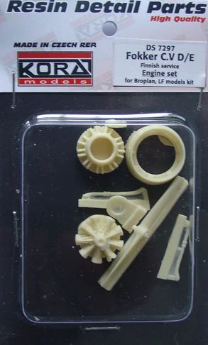 Fokker CVD/E Finnish Service - Engine set (Broplan/LF Models) DS7297