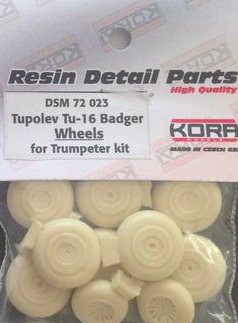 Tupolev Tu16 Badger Wheels  DSM72023