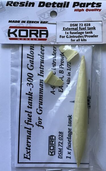 External 300gal Fueltanks for Grumman A6 Intruder / EA6B Prowler: 1x Fuselage tank dsm72028