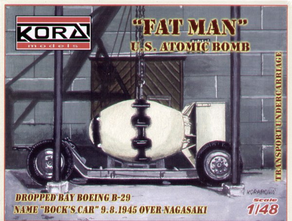 Fat Man Atomic Bomb with Transporter 4808