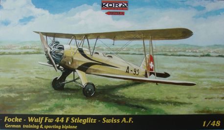 Focke Wulf FW44J Stieglitz (Swiss AF)  4818