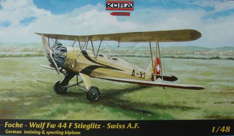 Focke Wulf FW44J Stieglitz (Swiss AF) 4818