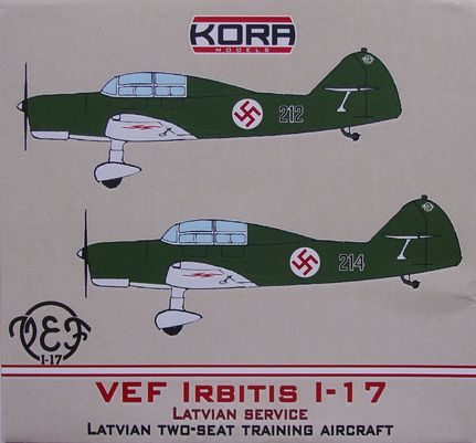 VEF Irbitis I-17 Latvian two seat trainer (Latvian Service)  72214