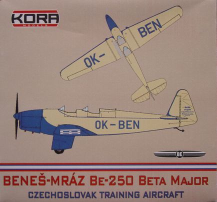 Benes-Mraz Be250 Beta Major (Czechoslovak Training Aircraft)  72220