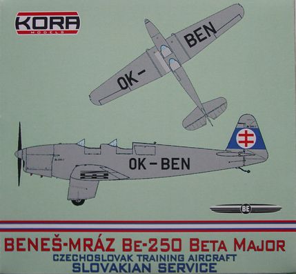 Benes-Mraz Be250 Beta Major (Czechoslovak Training Aircraft, Slovakian Service) 72221