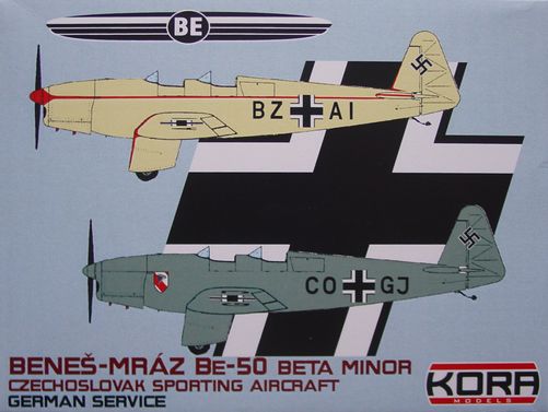 Benes-Mraz Be50 Beta Minor (Czechoslovak Sporting Aircraft in Luftwaffe Service) 72226