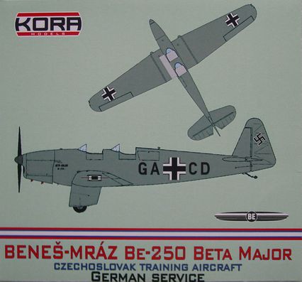 Benes-Mraz Be250 Beta Major (Luftwaffe Service) 72228