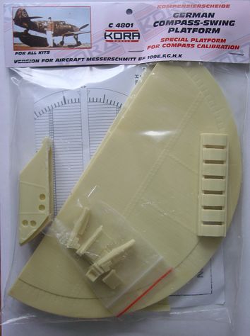 German Kompensierscheibe, special platform for Compass Calibration (for Messerschmitt BF109 E-K) KC4801
