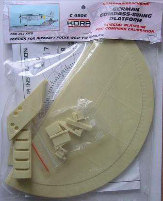German Kompensierscheibe, special platform for Compass Calibration (for Focke Wulf Fw190A-F-G) KC4806