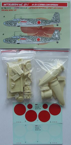 Mitsubishi MC21-I Transport in Japanese service (Rebuild Ki21-1 "Sally") C72111