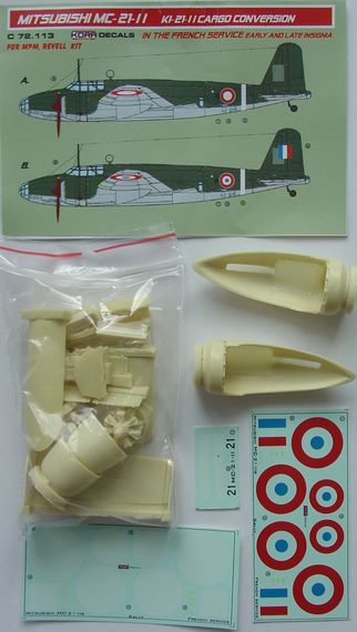 Mitsubishi MC21-II in French service (rebuild Ki21 "Sally") C72113