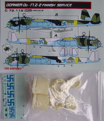 Dornier Do17Z-2 in Finnish service C72118