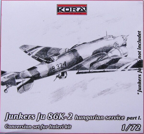 Junkers Ju86K-2 Bomber in Hungarian Service part I  C7224