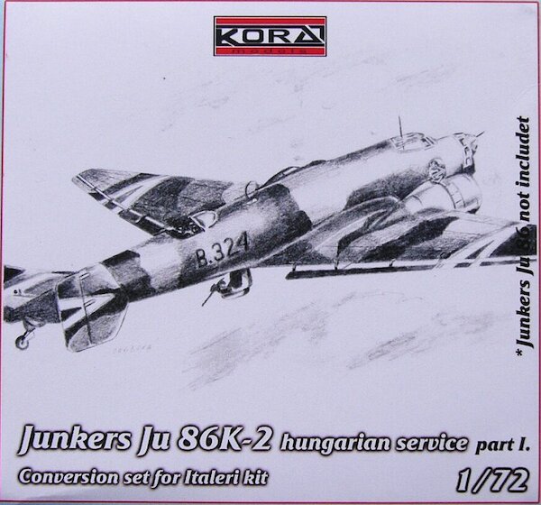 Junkers Ju86K-2 Bomber in Hungarian Service part I C7224