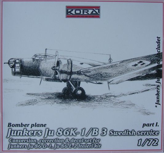 Junkers Ju86K-1/B-3 Swedish Service Part I C7227