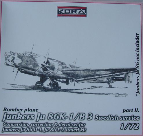 Junkers Ju86K-1/B-3 Swedish Service Part II C7228