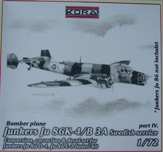 Junkers Ju86K-4/B-3A Swedish Service Part IV  C7230