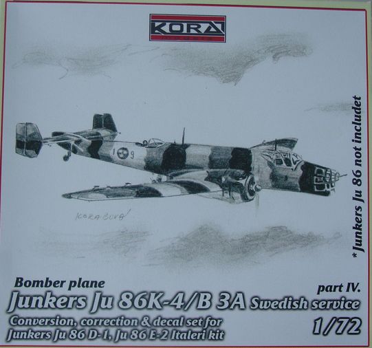 Junkers Ju86K-4/B-3A Swedish Service Part IV C7230