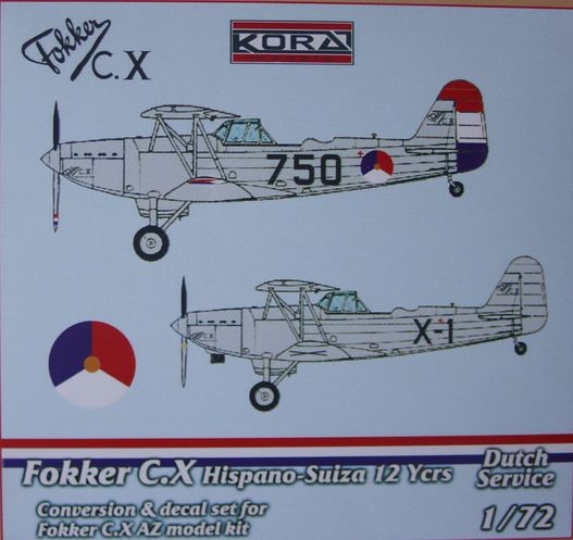Fokker CX Hispano version (Dutch Service - 750) C7256