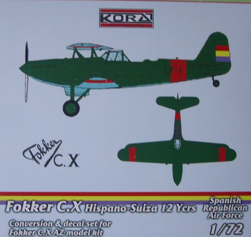 Fokker CX Hispano version (Spanish Republican Service - LF-1)  C7257