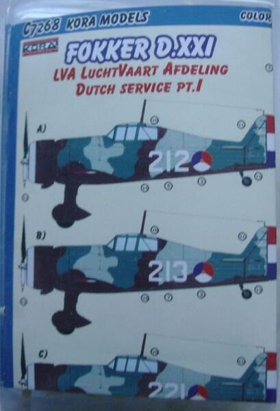 Fokker DXXI Mercury (Dutch service part I) C7268