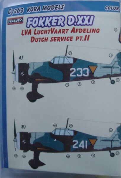 Fokker DXXI Mercury (Dutch service part II) C7269
