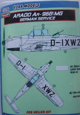 Arado Ar96B/MG (Luftwaffe II) for Heller/Encore C7274
