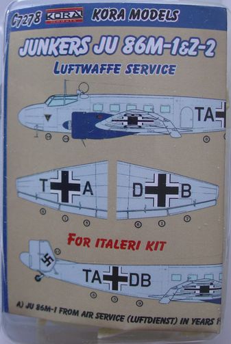 Junkers Ju86M-1/Z-2 (Luftwaffe) C7278