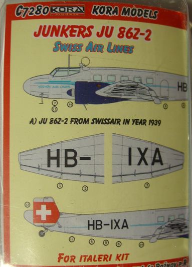 Junkers Ju86Z-2 (Swissair) C7280