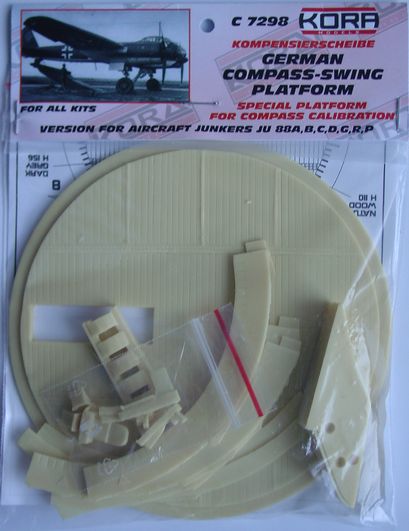 German Kompensierscheibe, special platform for Compass Calibration (for Junkers Ju88) C7298