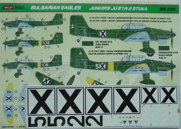 Junkers Ju87R Stuka (Bulgaria) DEC3209