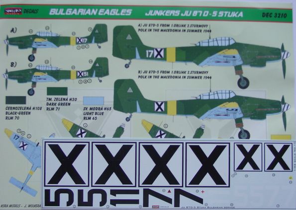 Junkers Ju87D-5 Stuka (Bulgaria) DEC3210