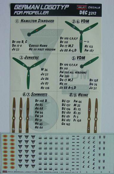 German Logotype for propellers DEC3212