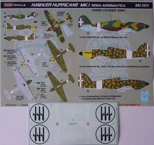 Hawker Hurricane MK1 (Regia Aeronautica) DEC3217