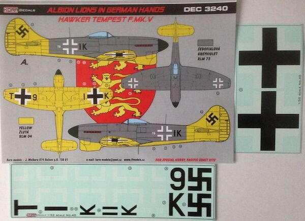 Albion Lions in German Hands: Hawker Tempest MKV DEC3240