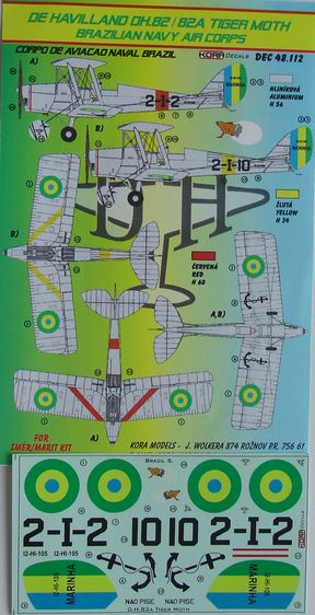 De Havilland DH82a Tiger Moth (Brazilian Navy / Air Corps) DEC48112